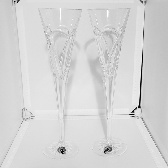 Waterford Crystal Champagne Flutes - Picture 2 of 6